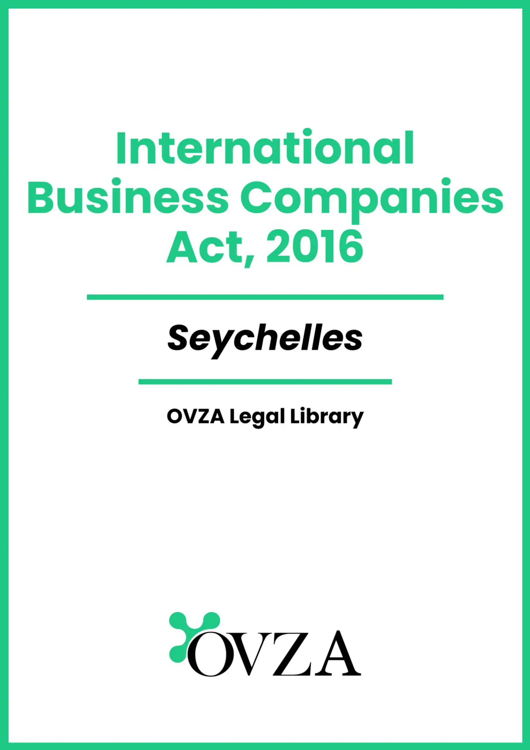 Seychelles Offshore Law